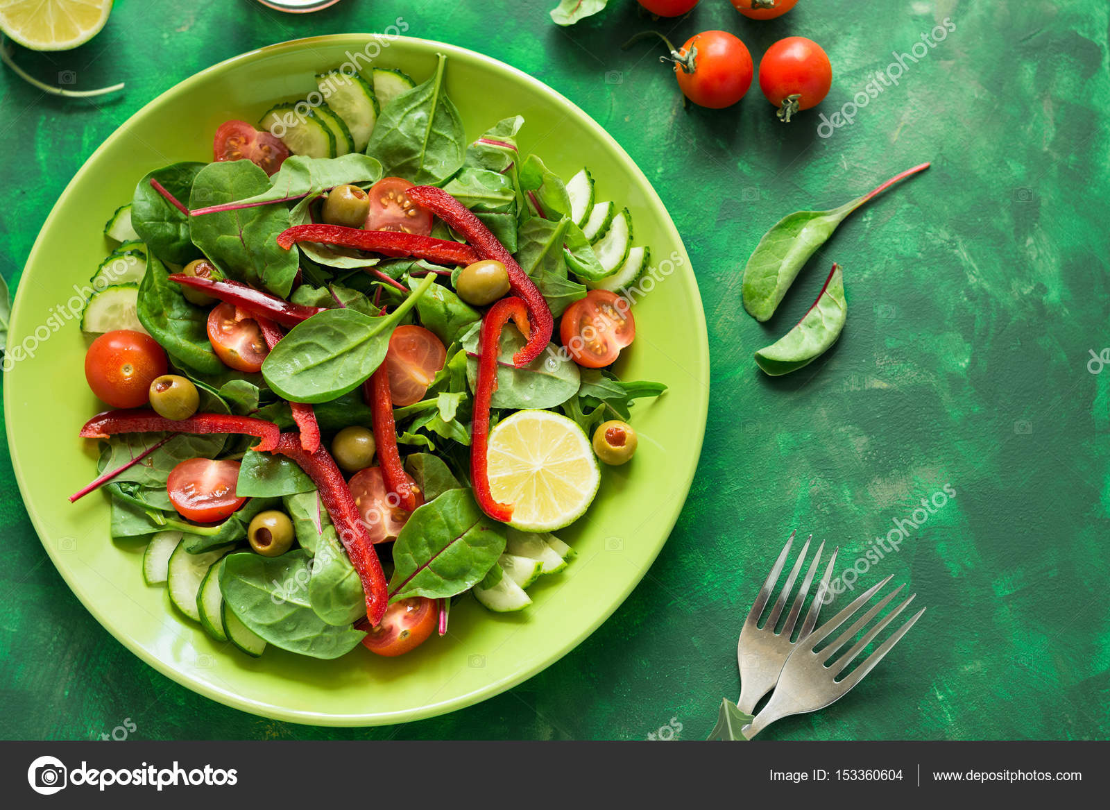 ISPANAKLI ROKA SALATASI ISPANAKLI ROKA SALATASI