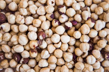 Fındık kabuğu arkaplan veya desen 