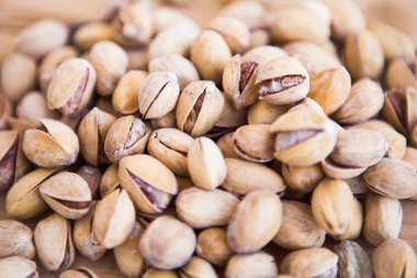 Fıstık desenli. Fıstık desenli. Fıstıklı arka plan, yakın plan.