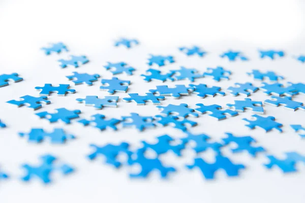 parçalı yapboz, iş bağlantısı, başarı ve strateji konsepti, eğitim, toplum ve takım çalışması