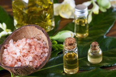 Aromaterapi temel yağlar. Spa konsept