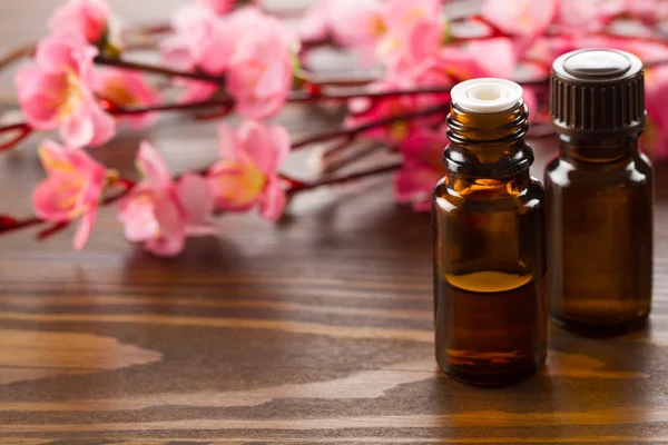 Æterisk olie til aromaterapi - Stock-foto