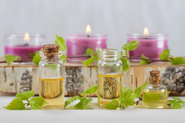 Aceite esencial para aromaterapia y velas —  Fotos de Stock