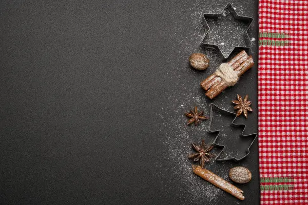 Baking christmas cookies — Stock Photo, Image