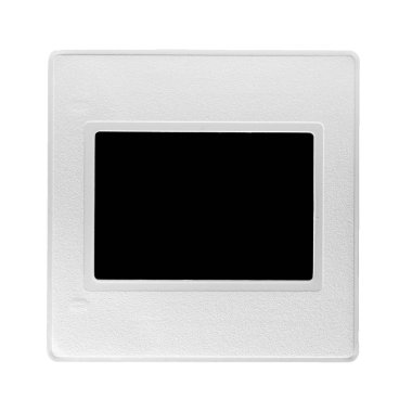 Beyaz arkaplanda eski slayt