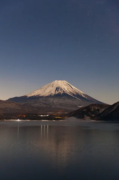 Fuji de montanha no inverno — Fotografia de Stock