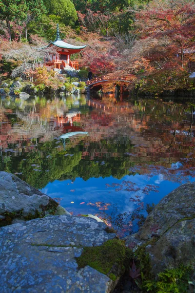 Jardim japonês na temporada de outono — Fotografia de Stock