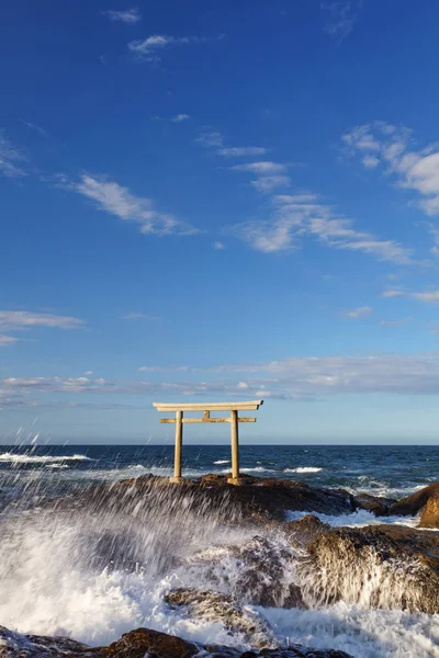 Puerta japonesa sintoísta — Foto de Stock