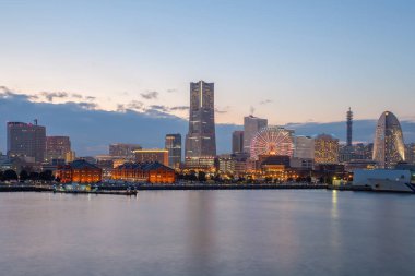 Yokohama gece görünümü