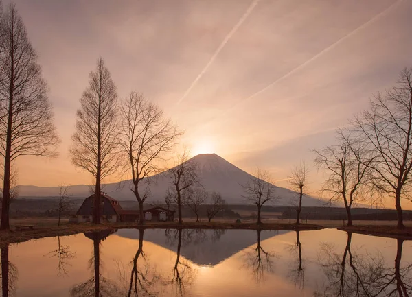 Hegyi fuji táj — Stock Fotó