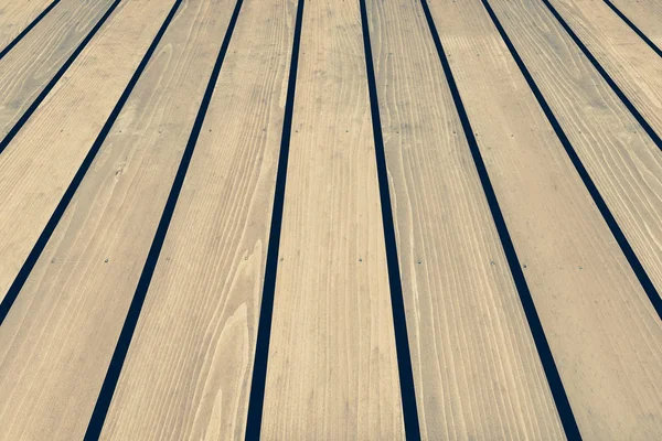 Outdoor wooden floor — Stock Photo, Image