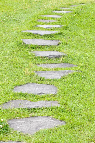 Camino de piedra japonés —  Fotos de Stock