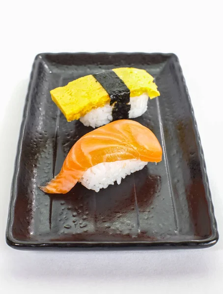 Marisco crudo de sushi japonés — Foto de Stock