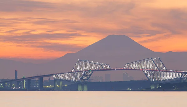 Góra fuji krajobraz — Zdjęcie stockowe