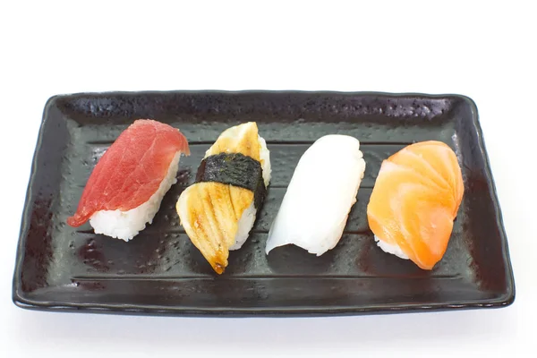 Japanse sushi rauwe schaal-en schelpdieren — Stockfoto