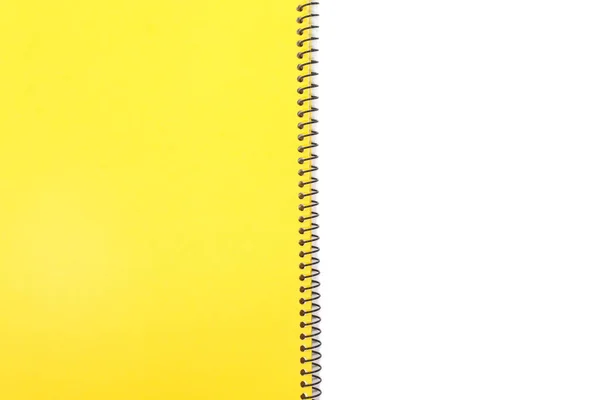 Κίτρινο Σημείωση βιβλίο — Φωτογραφία Αρχείου