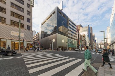 Cityscape Ginza bölgesinde