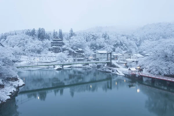 Ciudad de Mishima, prefectura de Fukushima — Foto de Stock