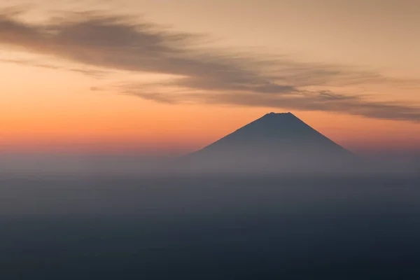 La cima de la montaña fuji — Foto de Stock