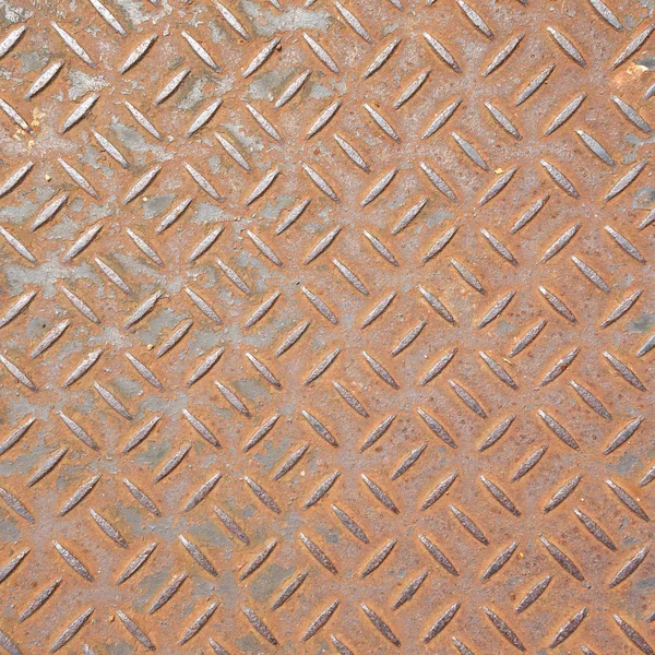 Suelo de metal oxidado — Foto de Stock