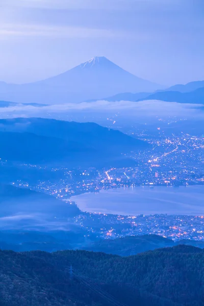 Mountain Fuji and Lake — Stock Photo, Image