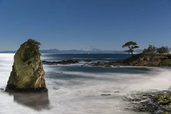 Paisaje marino de la bahía de Sagami — Foto de Stock