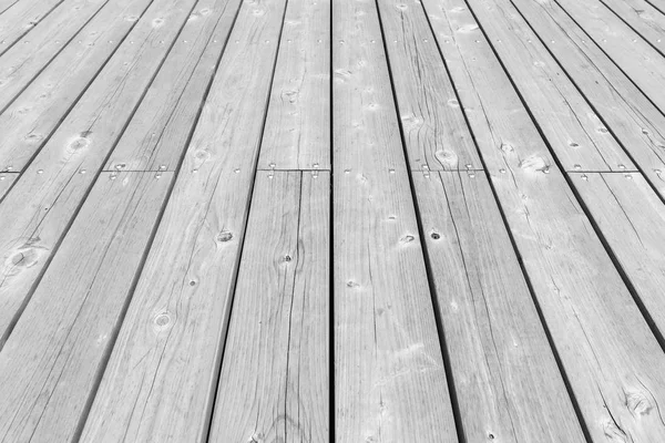 Venkovní dřevěné podlahy — Stock fotografie