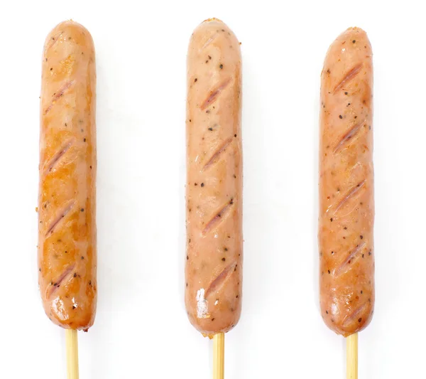Delicious Hot sausages — Stock Photo, Image