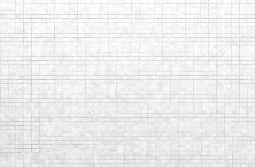 White brick tile wall 