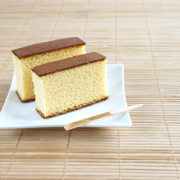 Pastel de esponja al horno —  Fotos de Stock