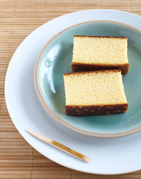 Bolo de esponja assado — Fotografia de Stock