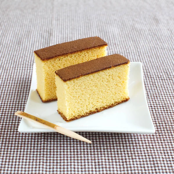 Pastel de esponja al horno — Foto de Stock