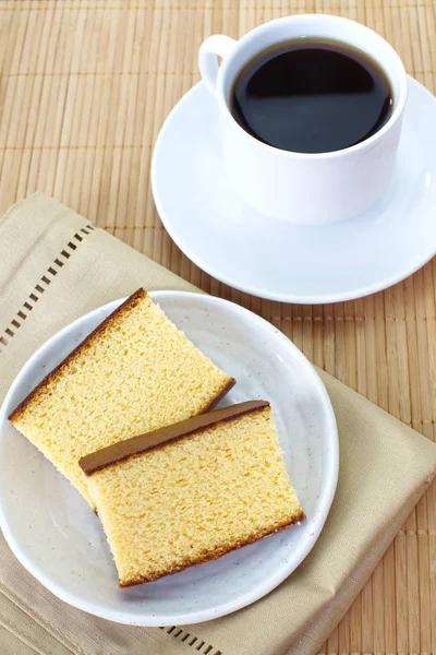 Baked Sponge cake — Stock Photo, Image