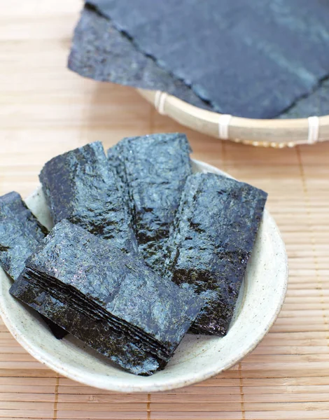 Japanese edible seaweed — Stock Photo, Image