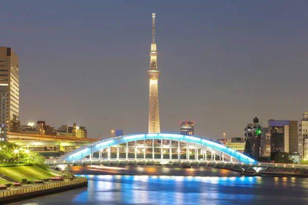 Tokyjskou sky tree — Stock fotografie