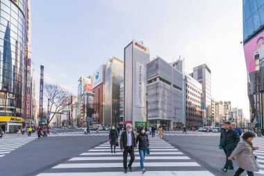 Cityscape Ginza bölgesinde