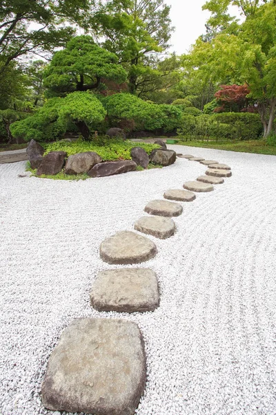 Zen stone path — Stock Photo, Image