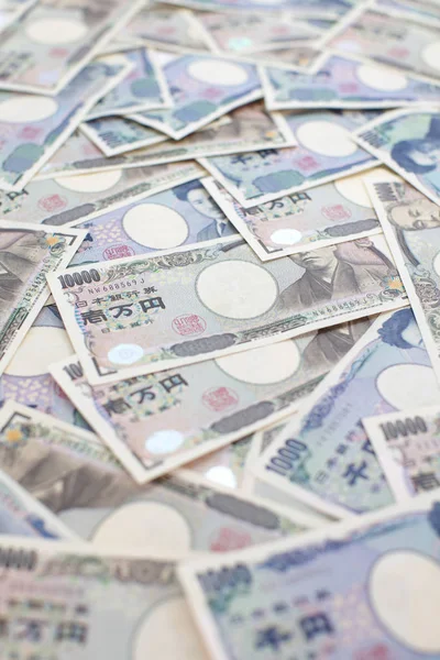 Японська єна банкнот — стокове фото