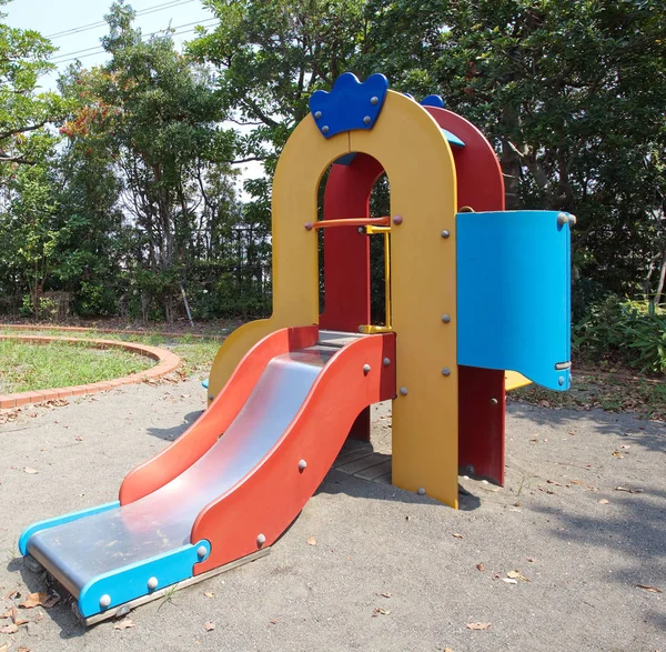 Children playground at pubic park — Stock Photo, Image