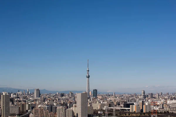 Utsikt över Tokyo Skytree — Stockfoto