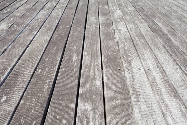 Venkovní dřevěné podlahy pozadí — Stock fotografie