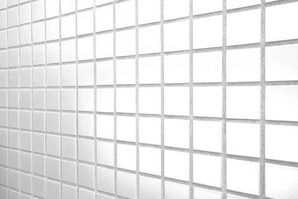 White brick tile texture — Stock Photo, Image