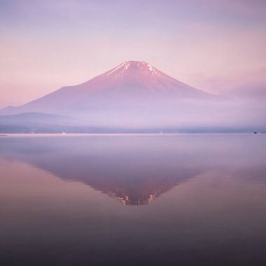 Dağ Fuji Lake Yamanakako ile