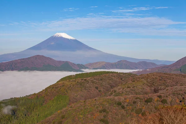 Berg Fuji und See ashi — Stockfoto