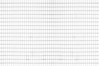 Beyaz Mozaik çini duvar 