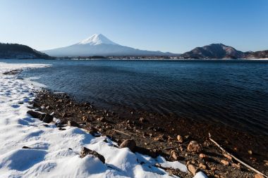 Fuji Dağı ve Gölü kawagushiko