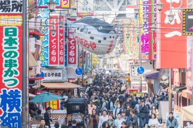 Osaka Shinsekai bölge.