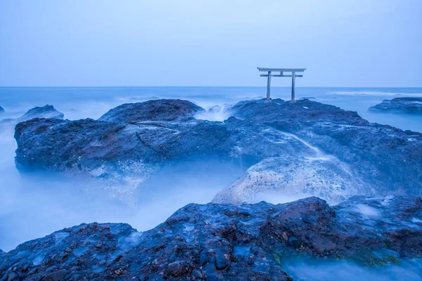 Japonské svatyni brána — Stock fotografie