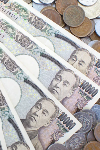 Ιαπωνικό γιεν τραπεζογραμματίων — Φωτογραφία Αρχείου