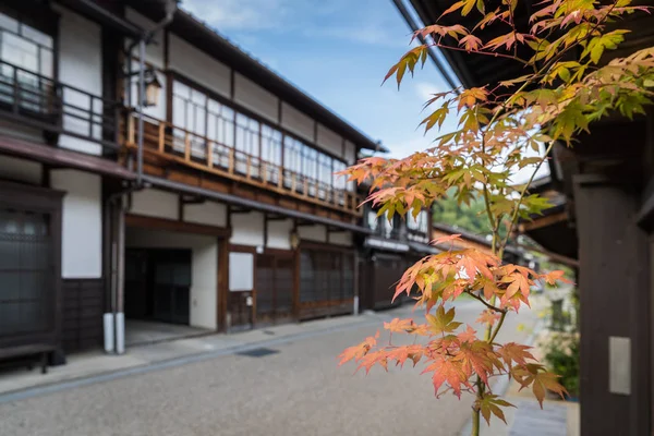 Pemandangan kota tua di Jepang — Stok Foto
